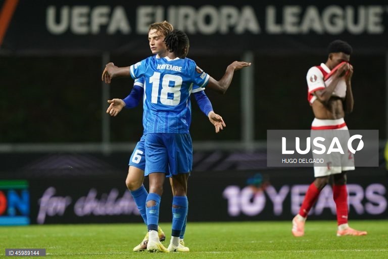 Futebol: Liga Europa - Sporting de Braga vs Genk
