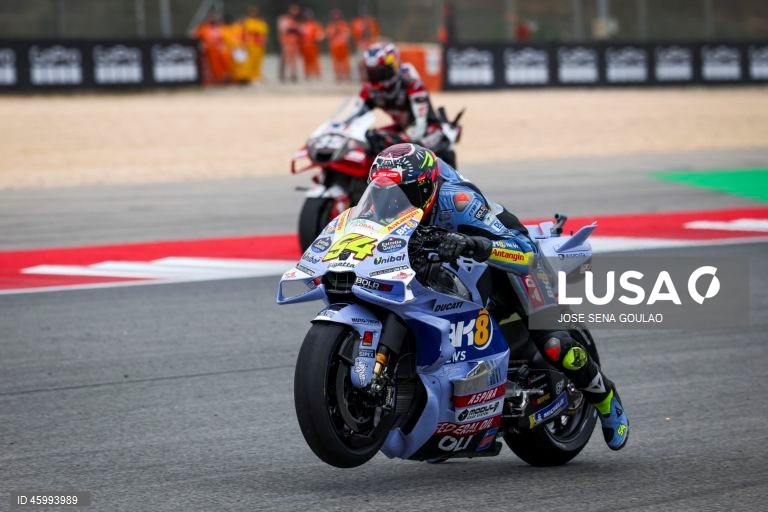 Motociclismo: Treinos para o Grande Prémio de Portugal de MotoGP