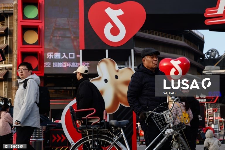 China: Parque Shougang em Pequim