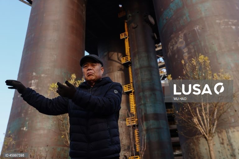 China: Parque Shougang em Pequim