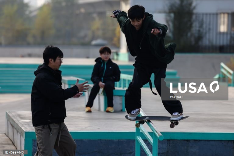 China: Parque Shougang em Pequim