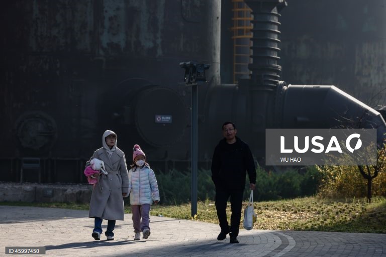 China: Parque Shougang em Pequim