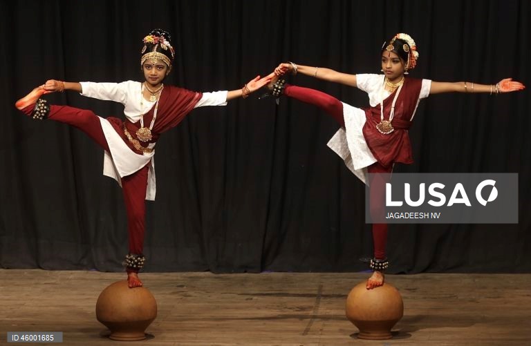 Índia: Evento cultural com crianças em Bangalore