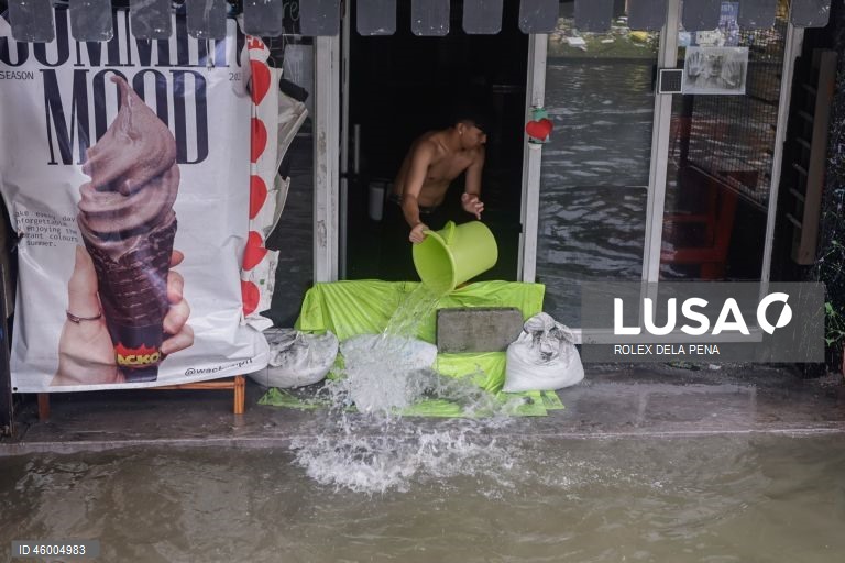 Filipinas: O tufão Fung-Wong causa inundações, cortes de energia e danos materiais