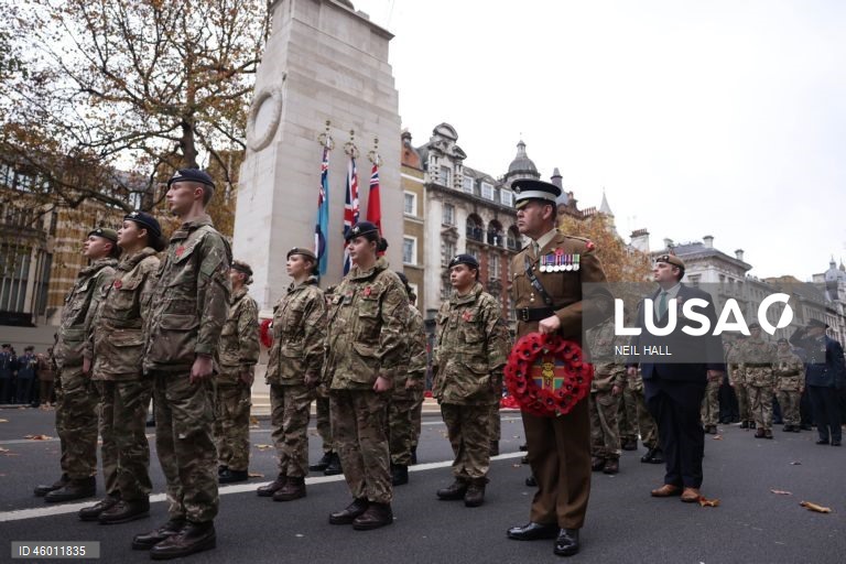 Dia do Armistício em Londres.