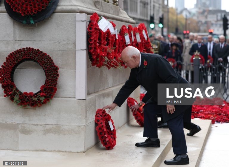 Dia do Armistício em Londres.