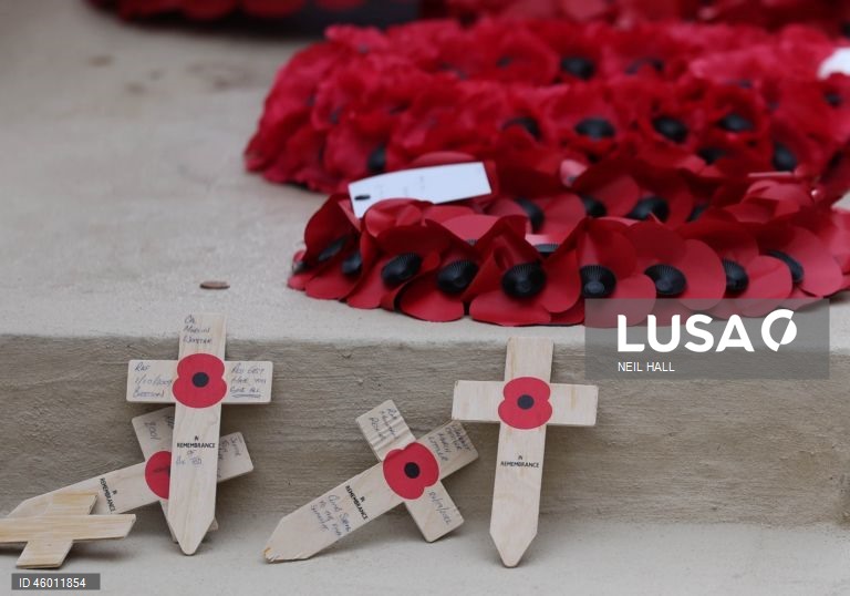 Dia do Armistício em Londres.