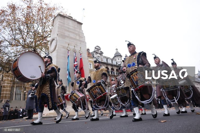 Dia do Armistício em Londres.