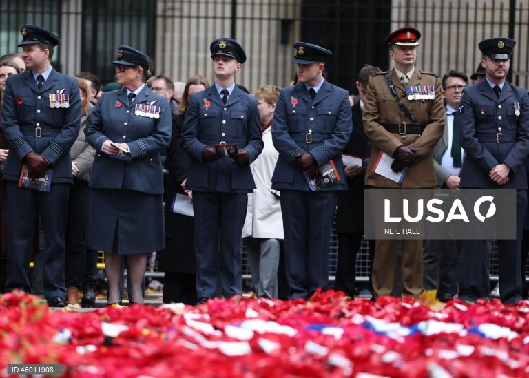 Dia do Armistício em Londres.