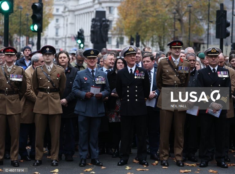 Dia do Armistício em Londres.