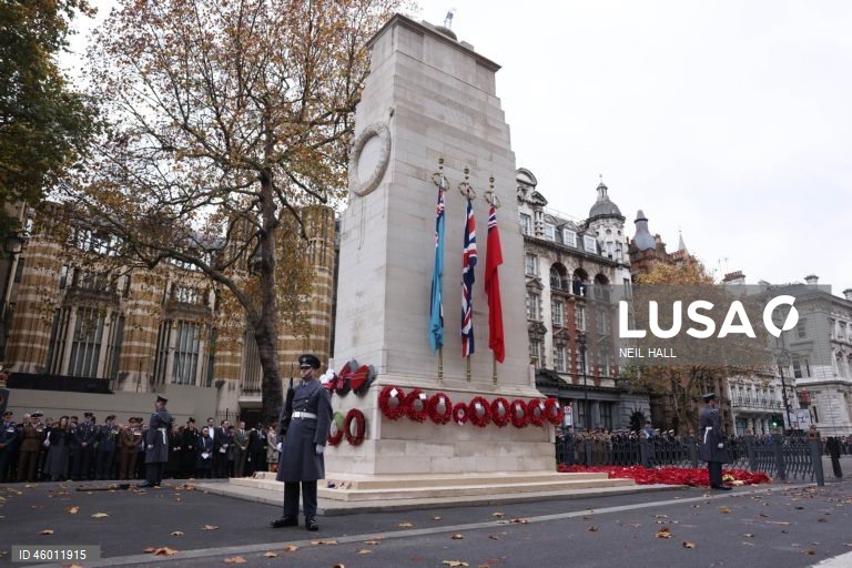 Dia do Armistício em Londres.
