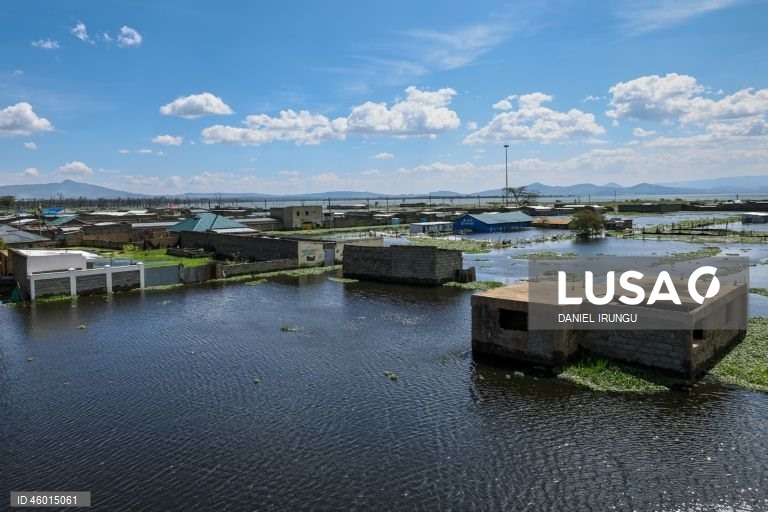 Quénia: Pessoas deslocadas pelas inundações do Lago Naivasha