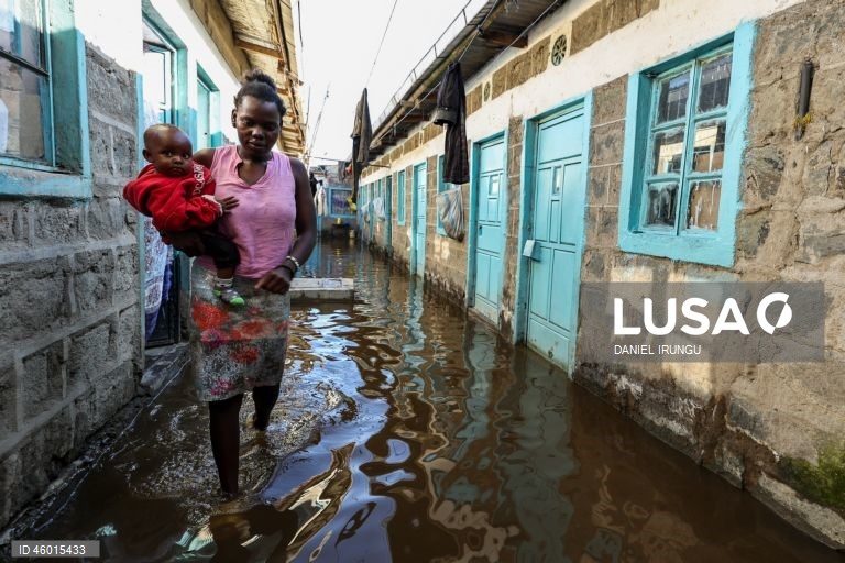 Quénia: Pessoas deslocadas pelas inundações do Lago Naivasha