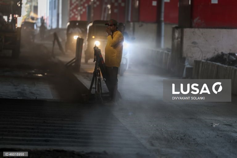 India: Poluição atmosférica em Mumbai