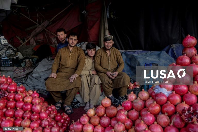 Afeganistão: Época da romã em Cabul