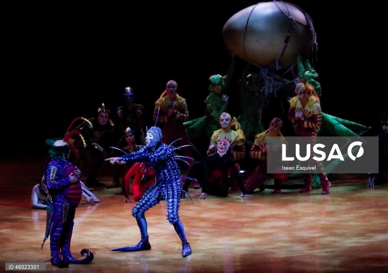 O Cirque du Soleil apresenta-se no México