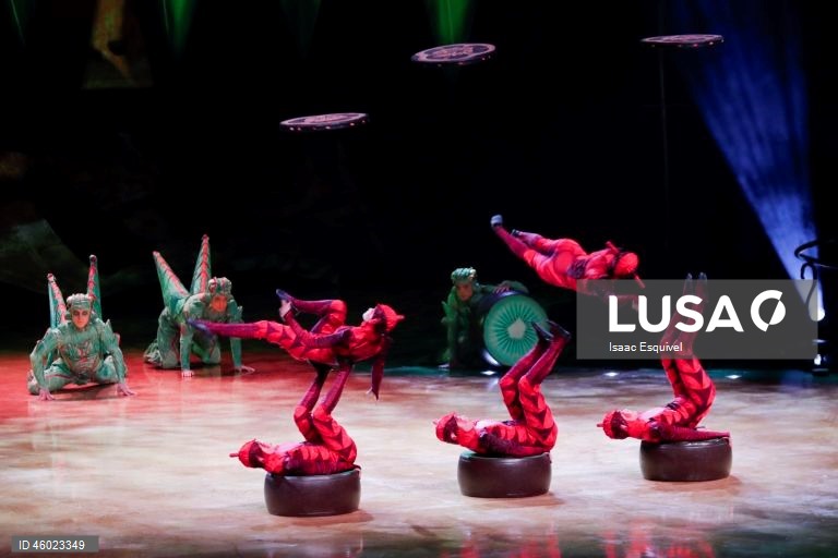 O Cirque du Soleil apresenta-se no México