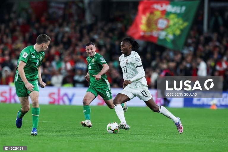 Futebol: Jogo de qualificação para o Mundial 2026 - República da Irlanda vs Portugal