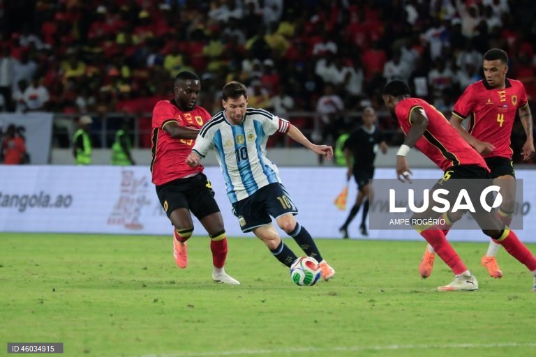 Futebol: Angola vs Argentina