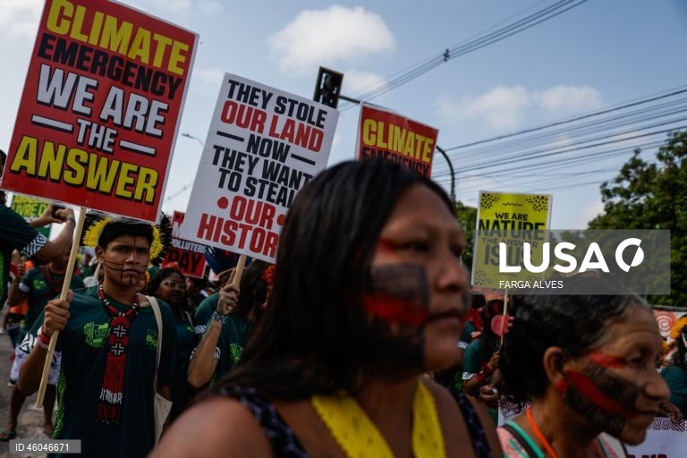 Brasil: Protesto de indígenas na COP30