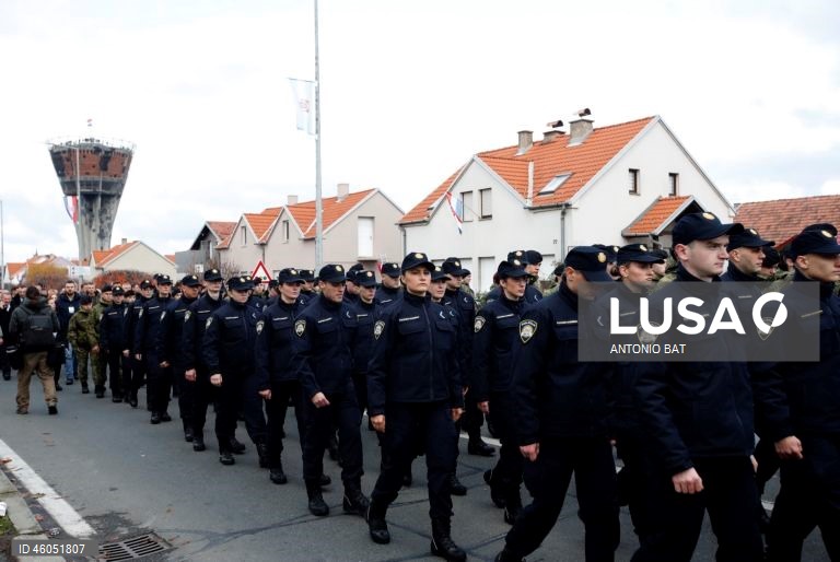 Croácia: Celebrações do 18 de novembro que homenageia as vítimas da Guerra da Independência Croata