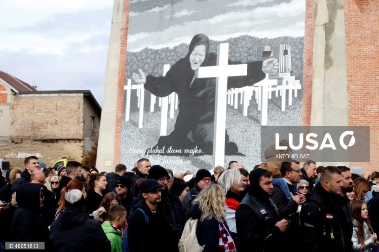 Croácia: Celebrações do 18 de novembro que homenageia as vítimas da Guerra da Independência Croata