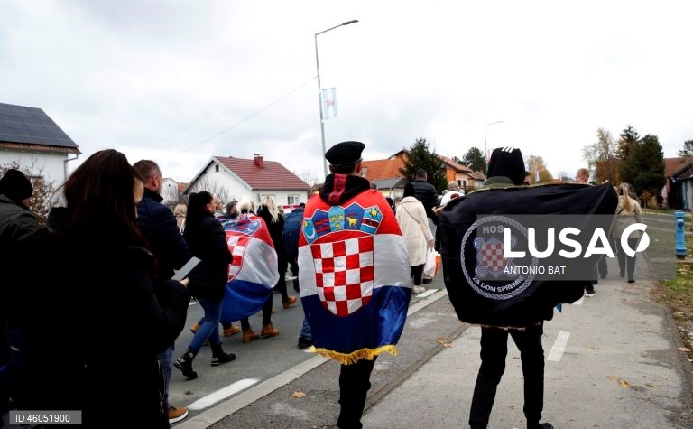 Croácia: Celebrações do 18 de novembro que homenageia as vítimas da Guerra da Independência Croata