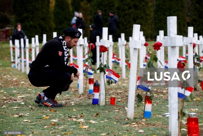 Croácia: Celebrações do 18 de novembro que homenageia as vítimas da Guerra da Independência Croata
