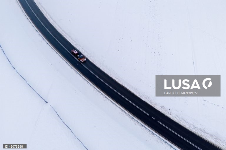 Polónia: Forte nevão no sudeste