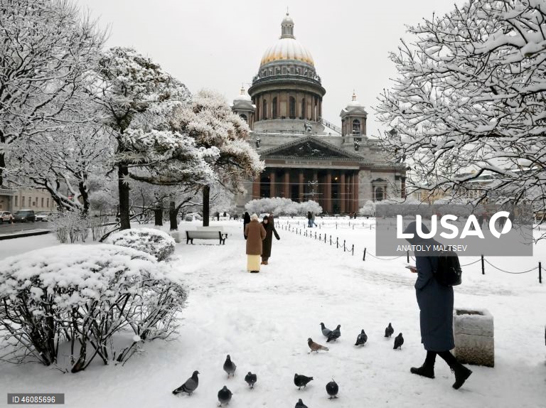 Rússia: Nevão em São Petersburgo