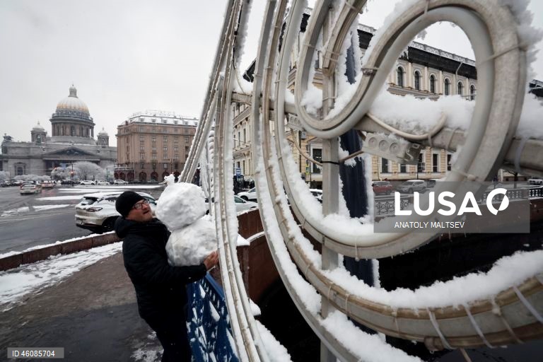 Rússia: Nevão em São Petersburgo