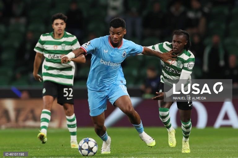 O Sporting venceu hoje os belgas do Club Brugge por 3-0, na quinta jornada da fase de liga da Liga dos Campeões de futebol, mantendo o pleno de vitórias em casa na presente edição da prova.