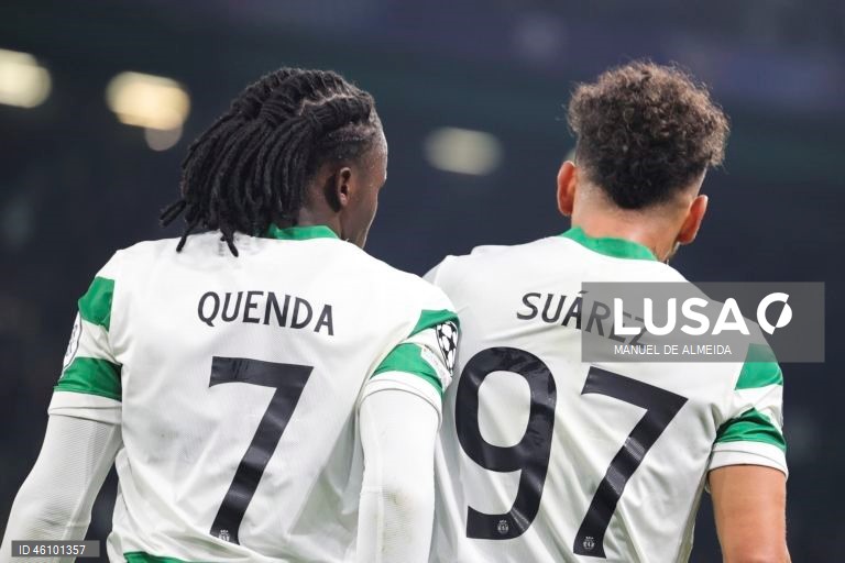 O Sporting venceu hoje os belgas do Club Brugge por 3-0, na quinta jornada da fase de liga da Liga dos Campeões de futebol, mantendo o pleno de vitórias em casa na presente edição da prova.