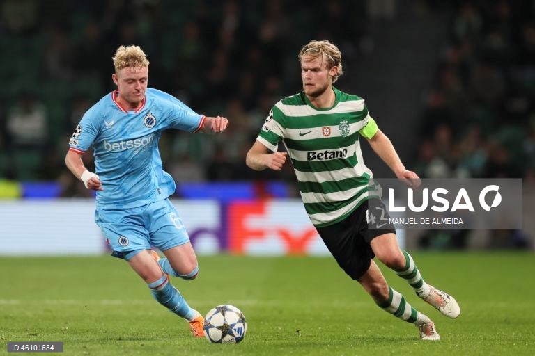 O Sporting venceu hoje os belgas do Club Brugge por 3-0, na quinta jornada da fase de liga da Liga dos Campeões de futebol, mantendo o pleno de vitórias em casa na presente edição da prova.