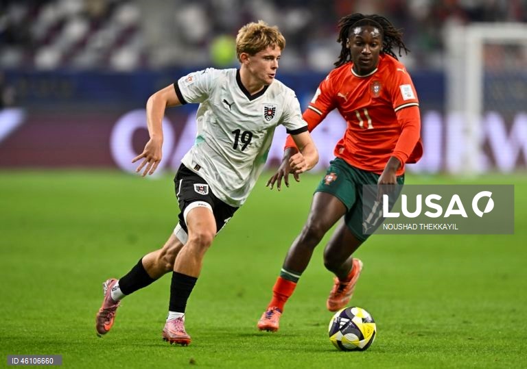 Portugal conquistou hoje o título mundial de futebol de sub-17, pela primeira vez, ao vencer a Áustria, por 1-0, em Doha, na final do Campeonato do Mundo.