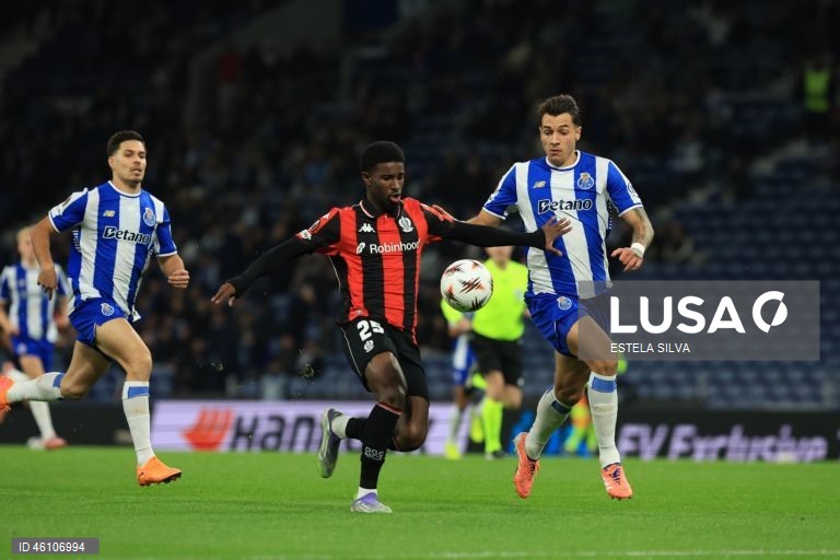 O FC Porto conquistou hoje a terceira vitória na edição 2025/26 da Liga Europa de futebol, ao impor-se por 3-0 na receção ao lanterna-vermelha Nice, em jogo da quinta jornada.