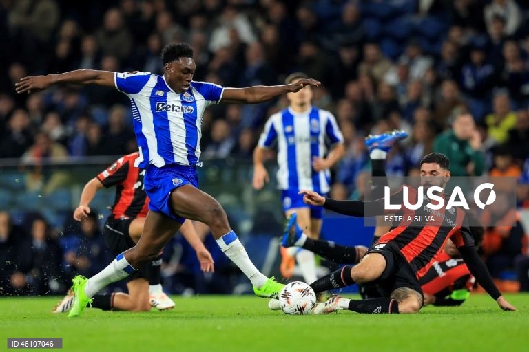 O FC Porto conquistou hoje a terceira vitória na edição 2025/26 da Liga Europa de futebol, ao impor-se por 3-0 na receção ao lanterna-vermelha Nice, em jogo da quinta jornada.