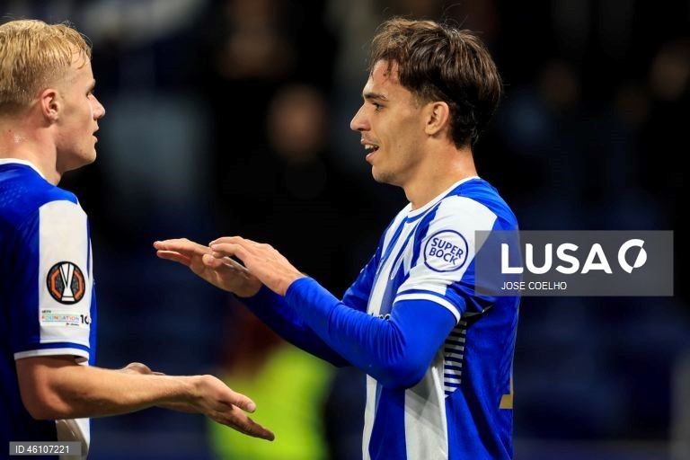 O FC Porto conquistou hoje a terceira vitória na edição 2025/26 da Liga Europa de futebol, ao impor-se por 3-0 na receção ao lanterna-vermelha Nice, em jogo da quinta jornada.