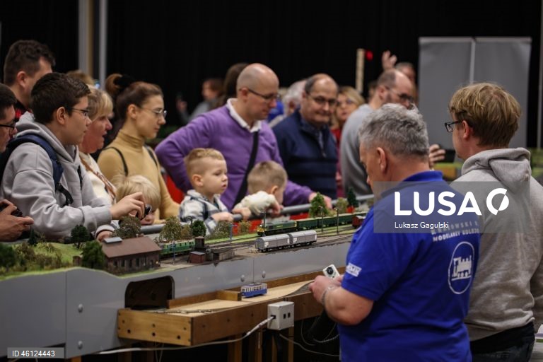 Exposição de miniaturas de comboios em Cracóvia, Polónia