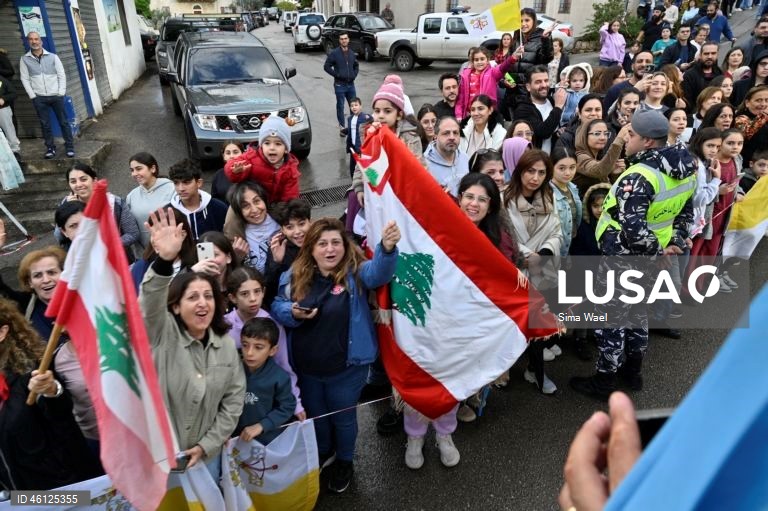 Papa Leão XIV visita Líbano