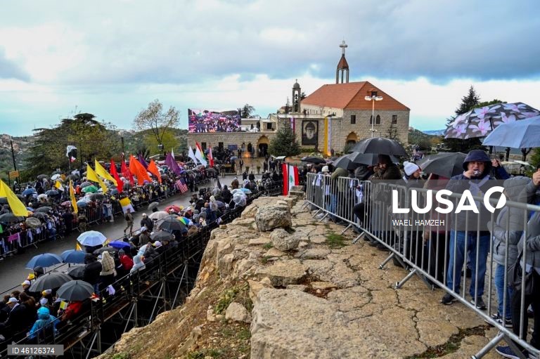 Papa Leão XIV visita Líbano