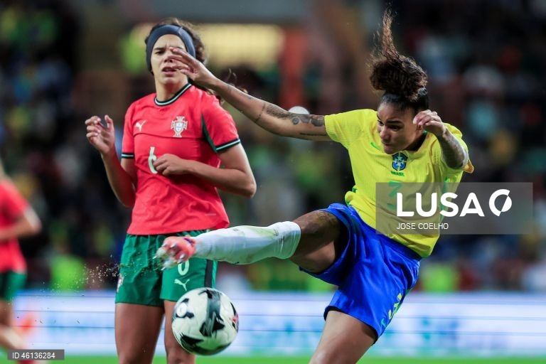 Portugal foi hoje goleado pelo Brasil, por 5-0, em Aveiro, num jogo de preparação para a fase de qualificação europeia para o Mundial2027 feminino de futebol, que começa em março de 2026.