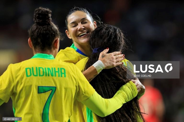 Portugal foi hoje goleado pelo Brasil, por 5-0, em Aveiro, num jogo de preparação para a fase de qualificação europeia para o Mundial2027 feminino de futebol, que começa em março de 2026.