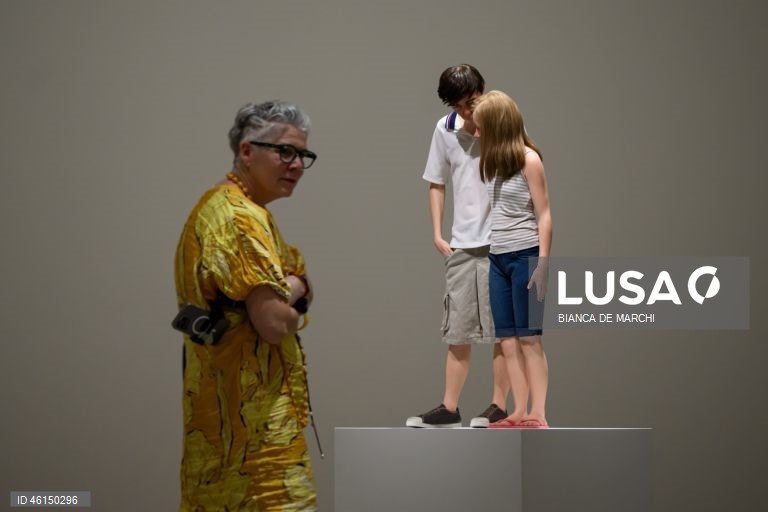 Austrália: Exposição de Ron Mueck na Art Gallery de Sidnei