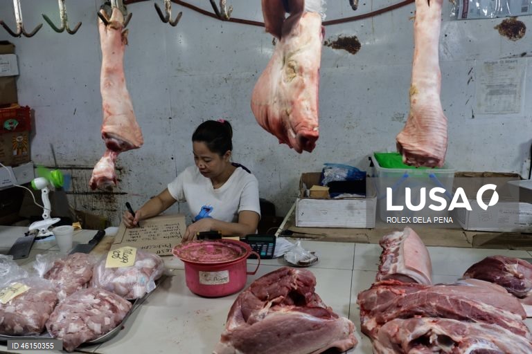 Filipinas: Mercado de rua em Quezon City