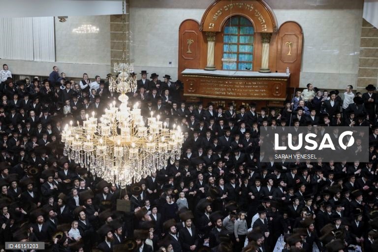 EUA: Casamento judeu ortodoxo hassídico em Nova Iorque
