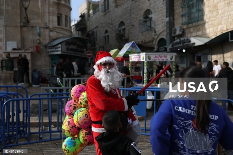Cisjordânia: Belém acenderá a árvore de Natal dois anos depois.