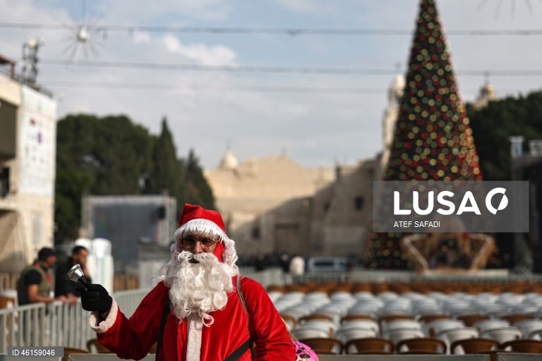 Cisjordânia: Belém acenderá a árvore de Natal dois anos depois.