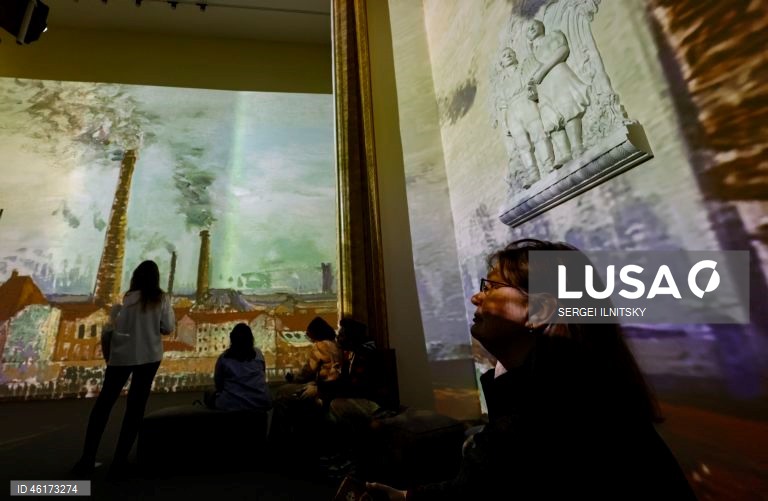 Rússia: Exposição multimédia «Ser Van Gogh» em Moscovo
