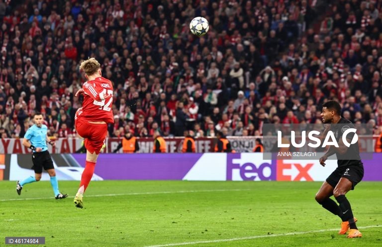 Futebol: Liga dos Campeões: Bayern Munique vs Sporting